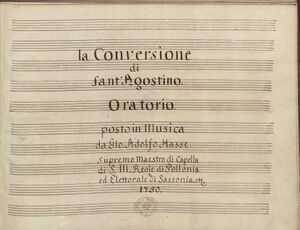 Cover of La Conversione di Sant' Agostino