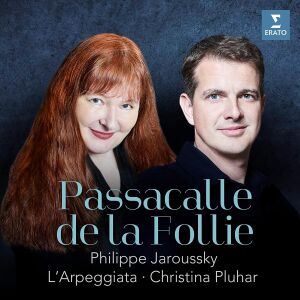 a double portrait of Philippe Jaroussky and Christina Pluhar