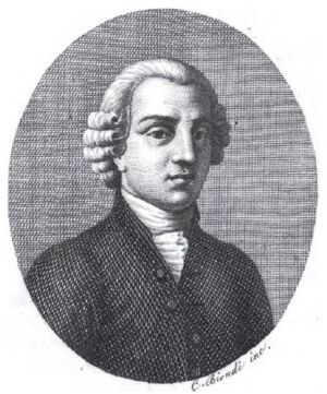 Domenico Lalli, portrait published 1818
